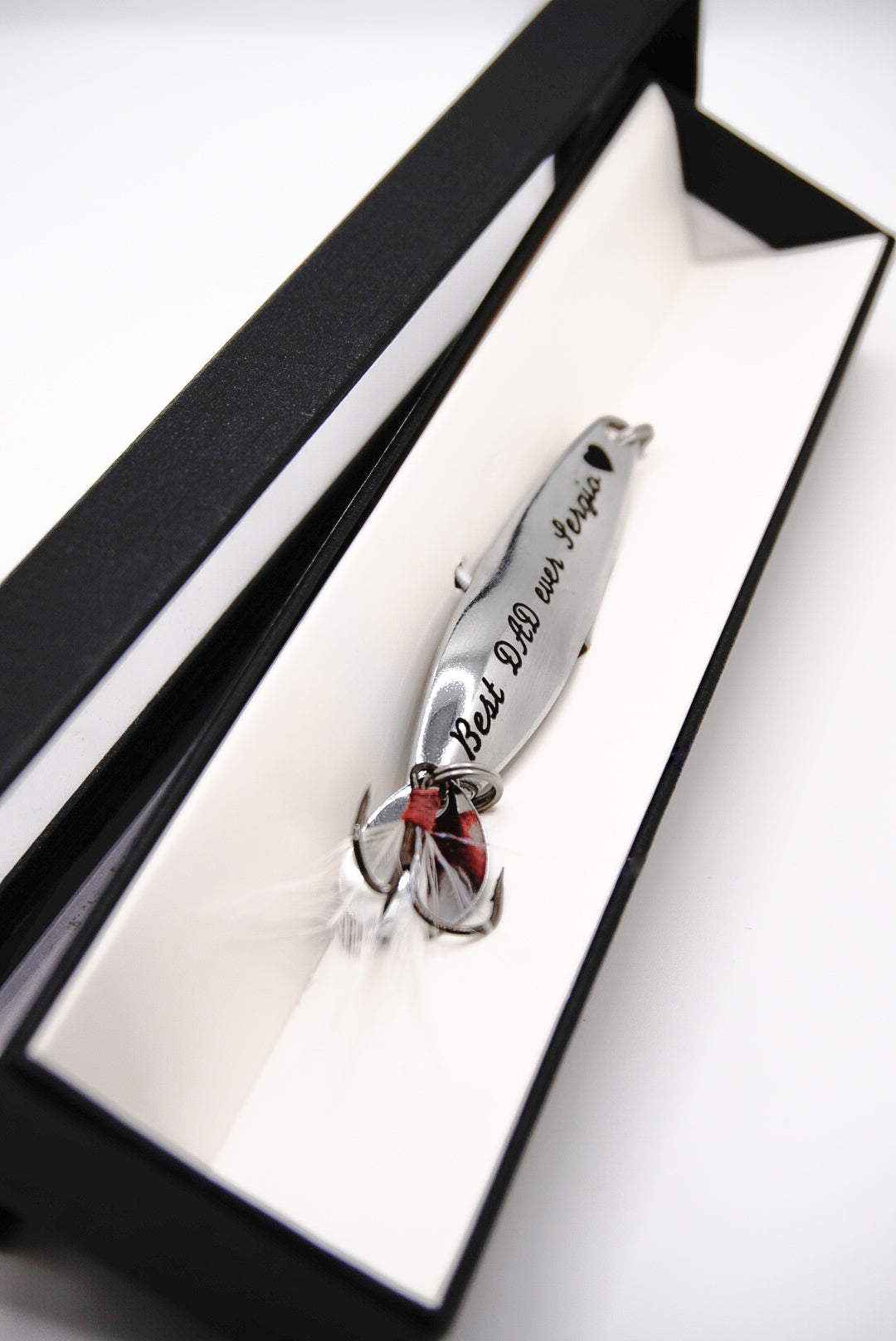 Personalized Engraved Fishing Lure Gift – Custom Message Keepsake for