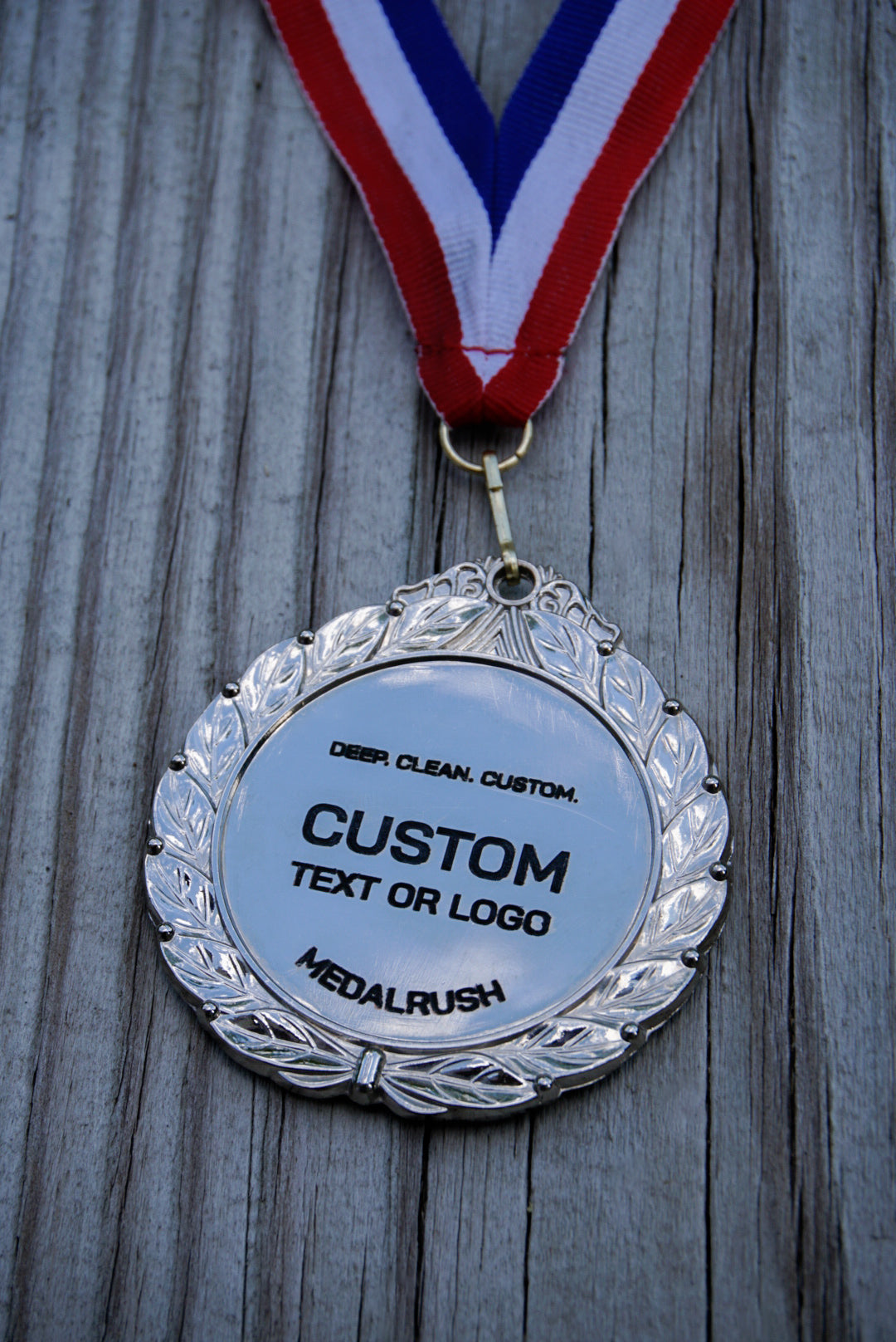 Custom Engraved Medal – Gold, Silver or Bronze Achievement Award with