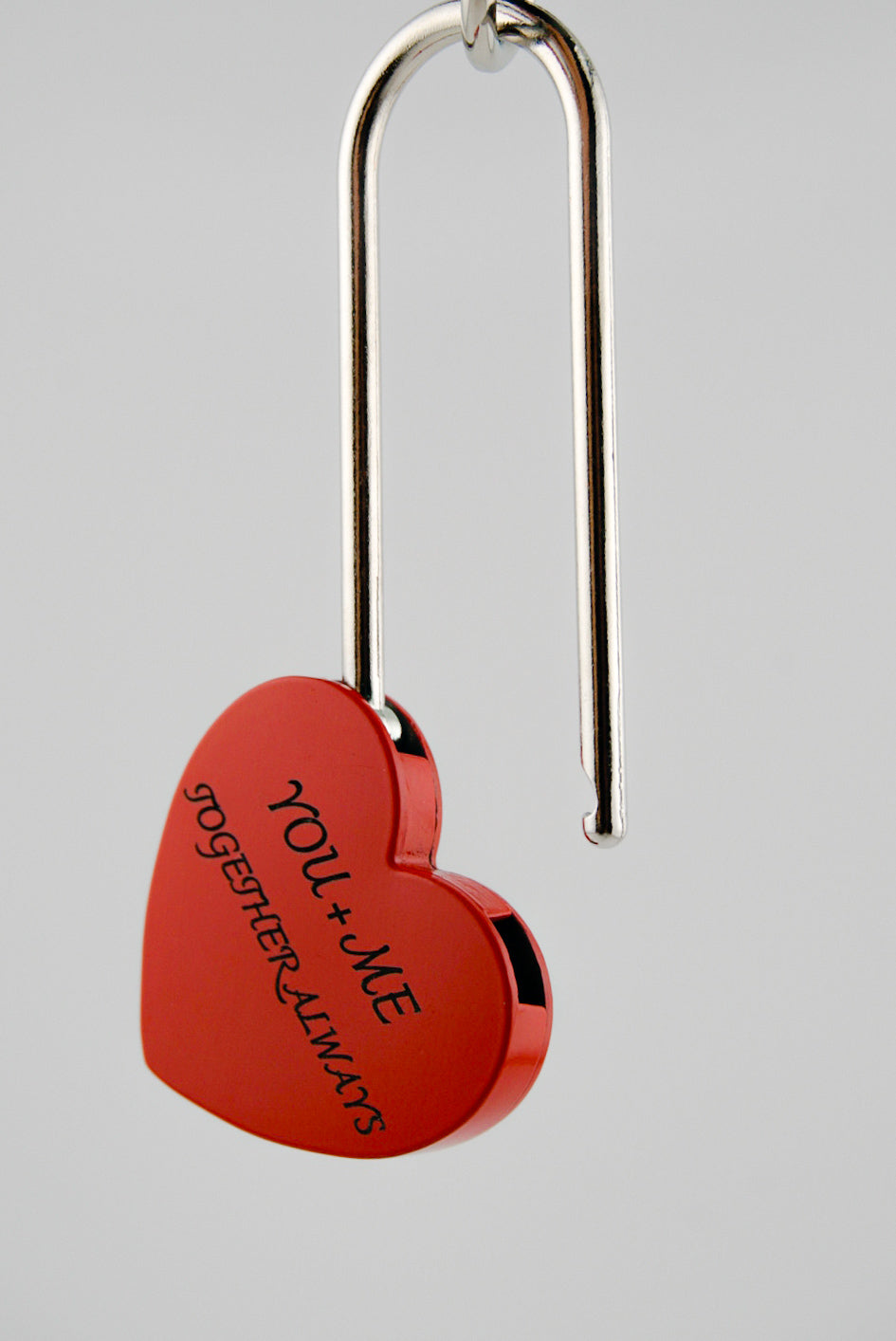 Personalized Engraved Heart Lock with Key – Romantic Gift