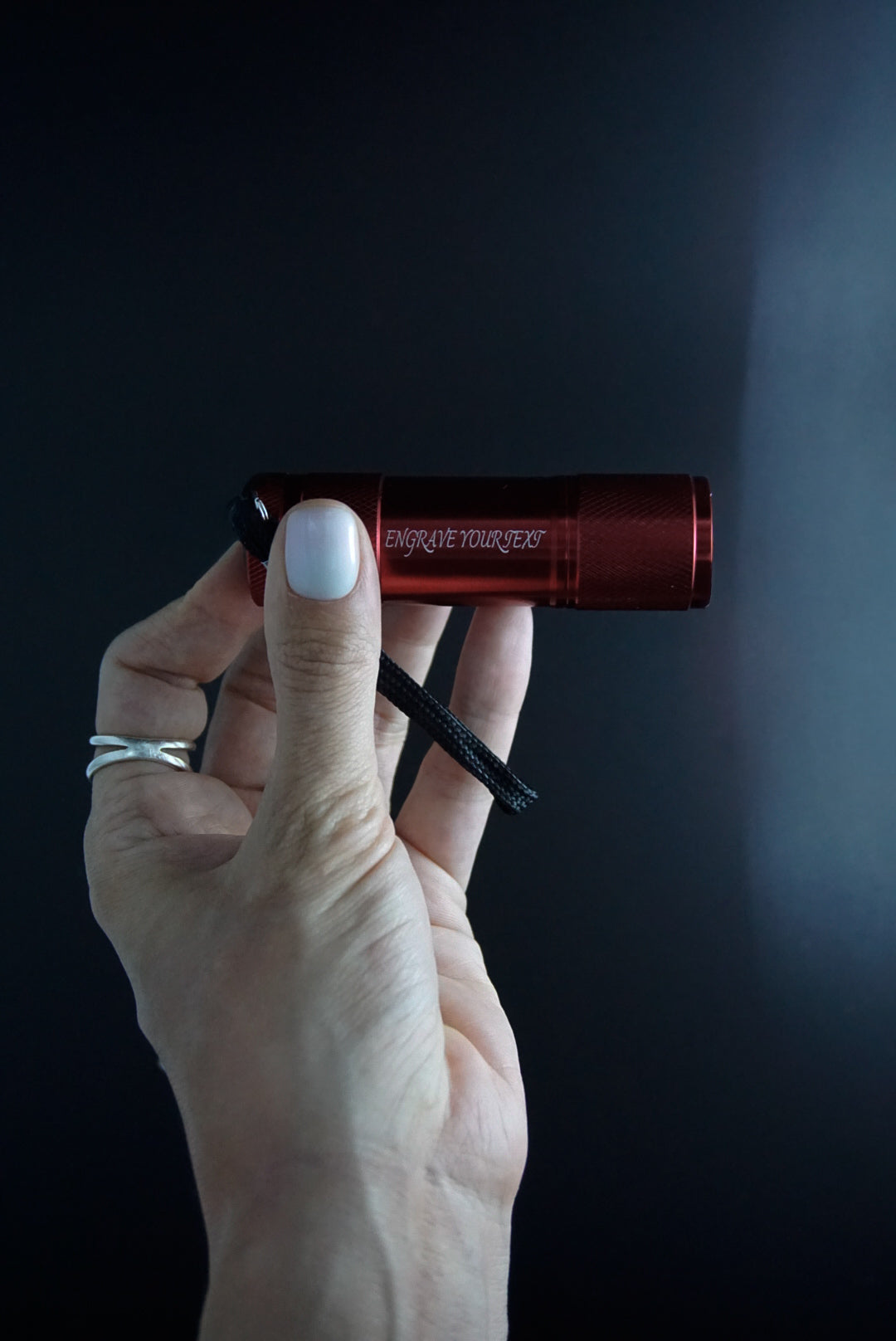 Custom Engraved LED Flashlight — Practical Personalized Gift for Home