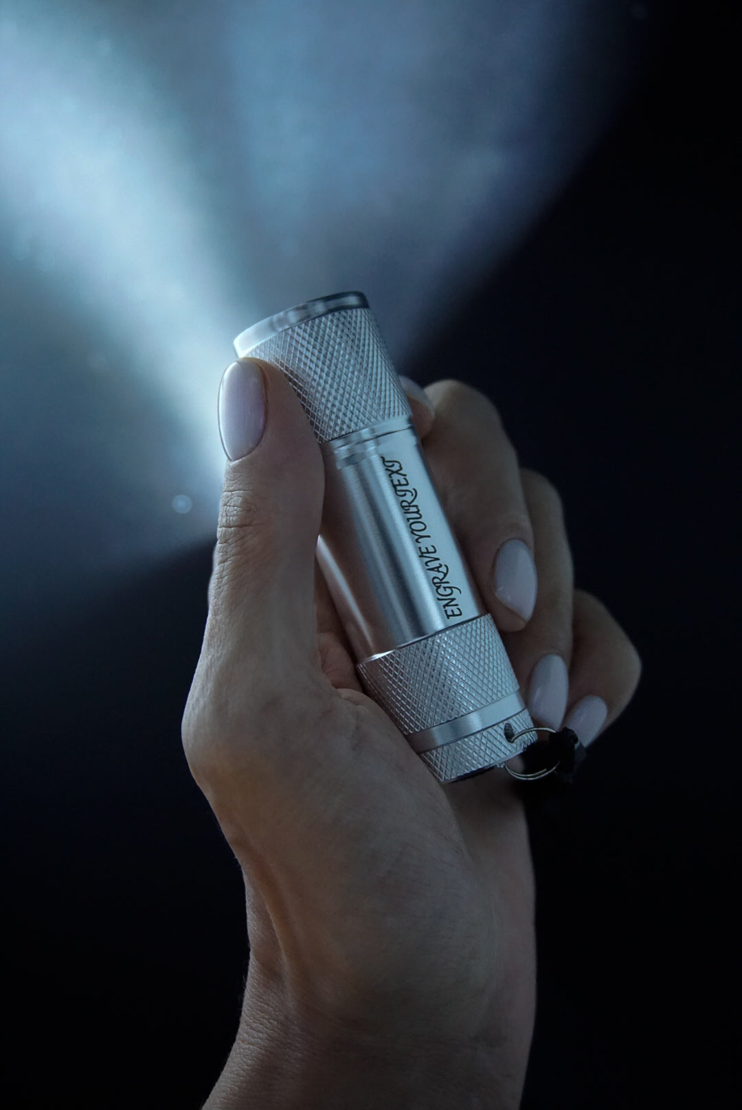 Custom Engraved LED Flashlight — Practical Personalized Gift for Home