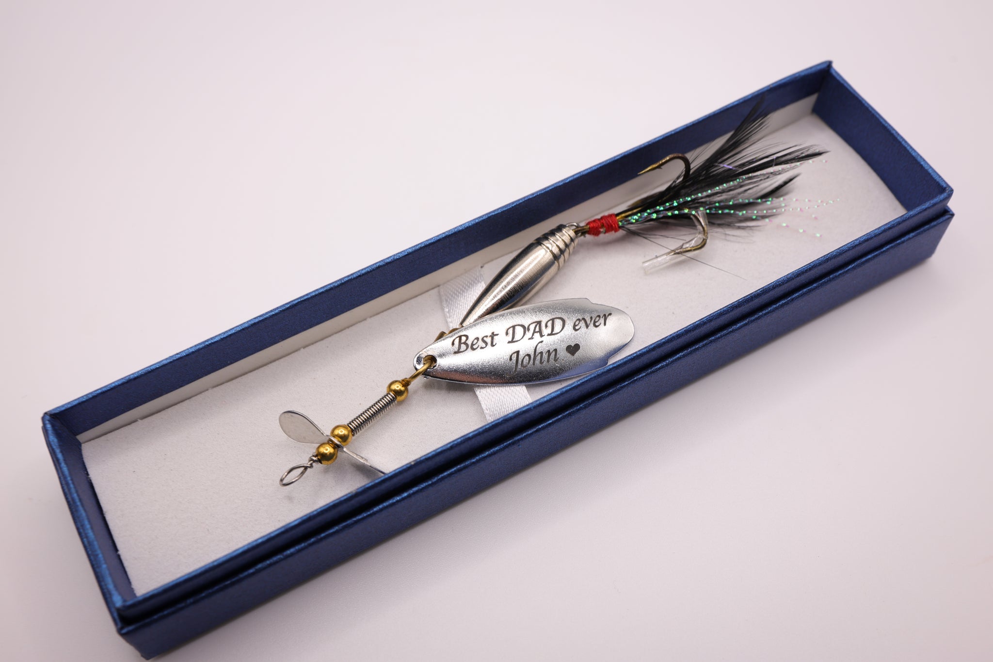 custom fishing lures father& 39 Personalized Engraved Fishing Lure Gift – Custom Fisherman Keepsake in