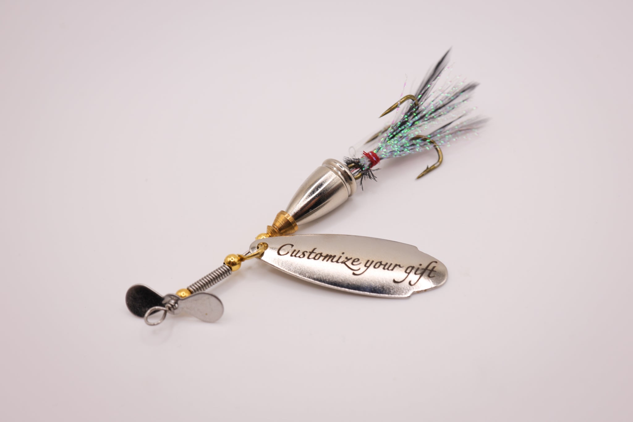 Personalized Engraved Fishing Lure Gift – Custom Fisherman Keepsake in