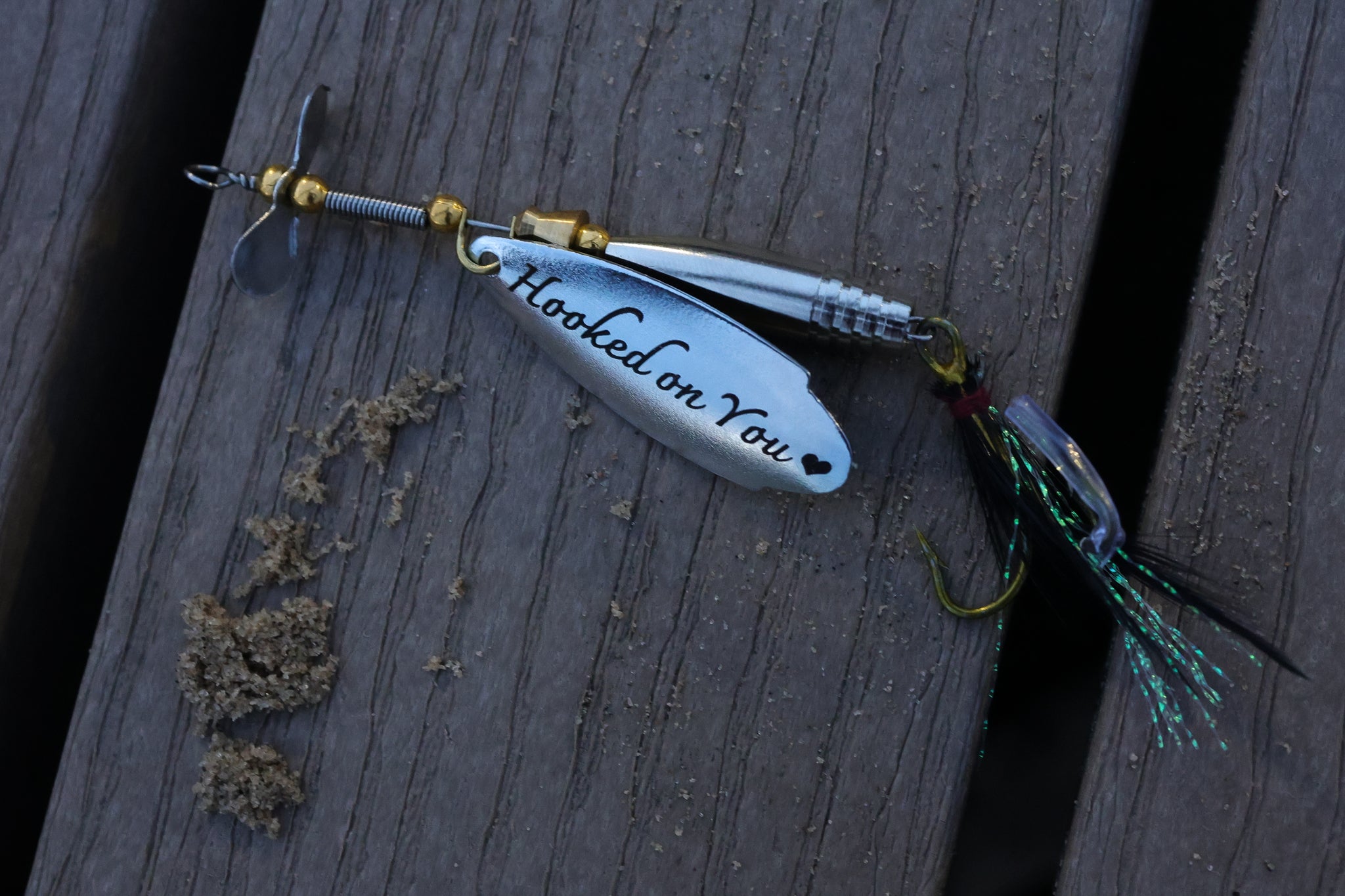 Personalized Engraved Fishing Lure Gift – Custom Fisherman Keepsake in